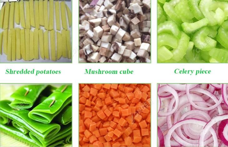 root vegetable cutting machine