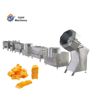 สายการผลิตมันฝรั่งทอดขนาดเล็ก